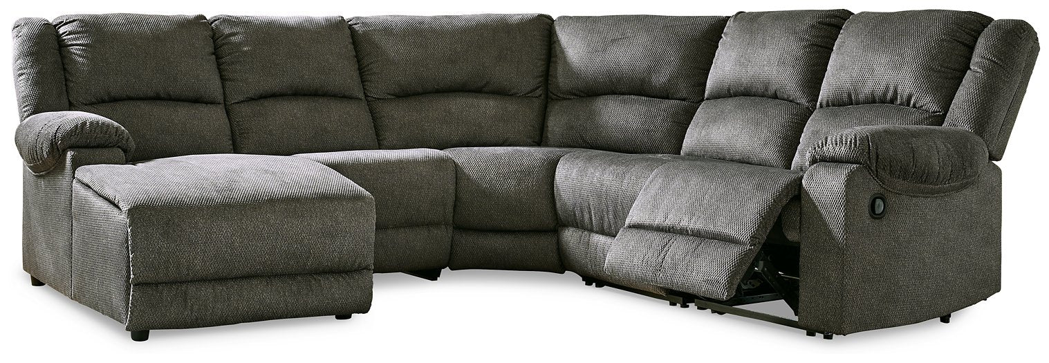 Benlocke Reclining Sectional with Chaise