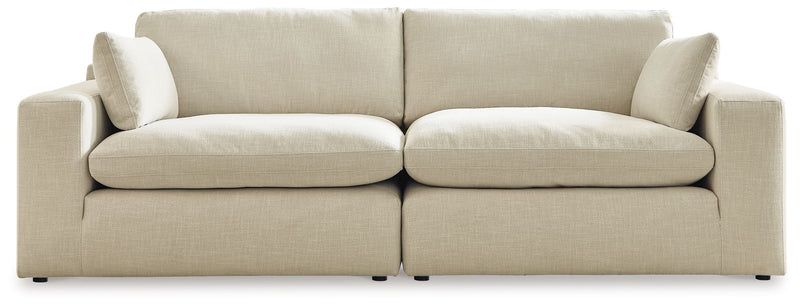 Elyza - Loveseat 2 Pc Sectional - Linen