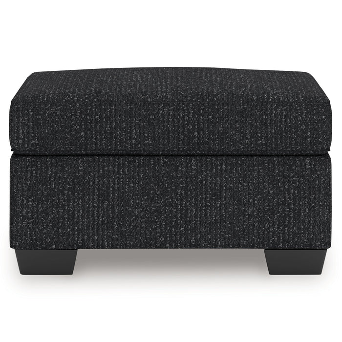 Jasmine Peaks - Ottoman - Coal