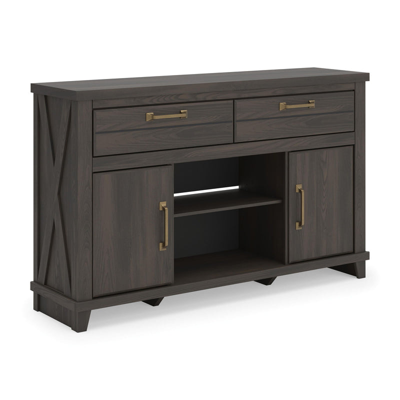 Brazen Valley - TV Stand With Fireplace Option