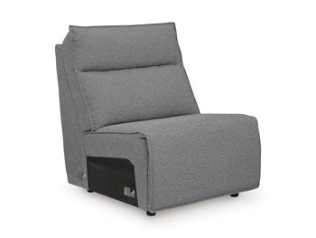 Modmax II Power Reclining Sectional with Chaise and Audio Consoles