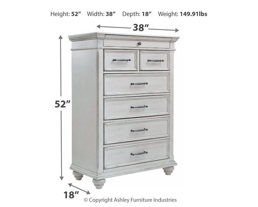 Kanwyn - Chest - Whitewash