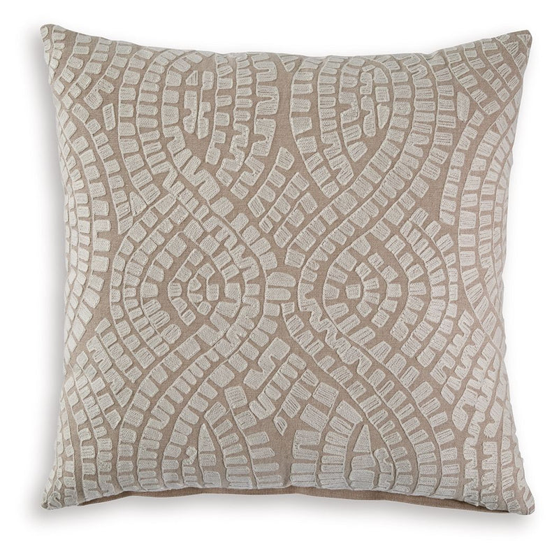 Cortlen - Pillow (Set of 4) - Beige / Ivory