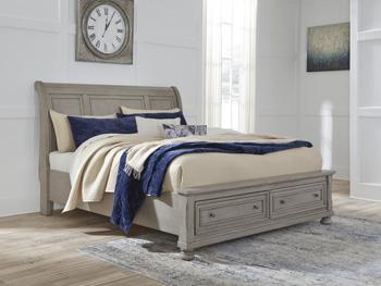 Lettner Panel Storage bed