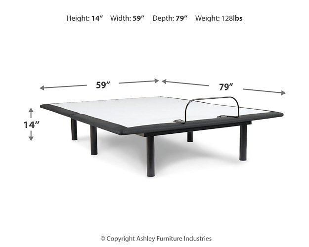 Millennium Cushion Firm Gel Memory Foam Hybrid Mattress and Base Set