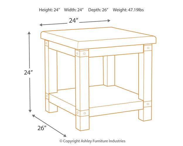 Carynhurst End Table Set