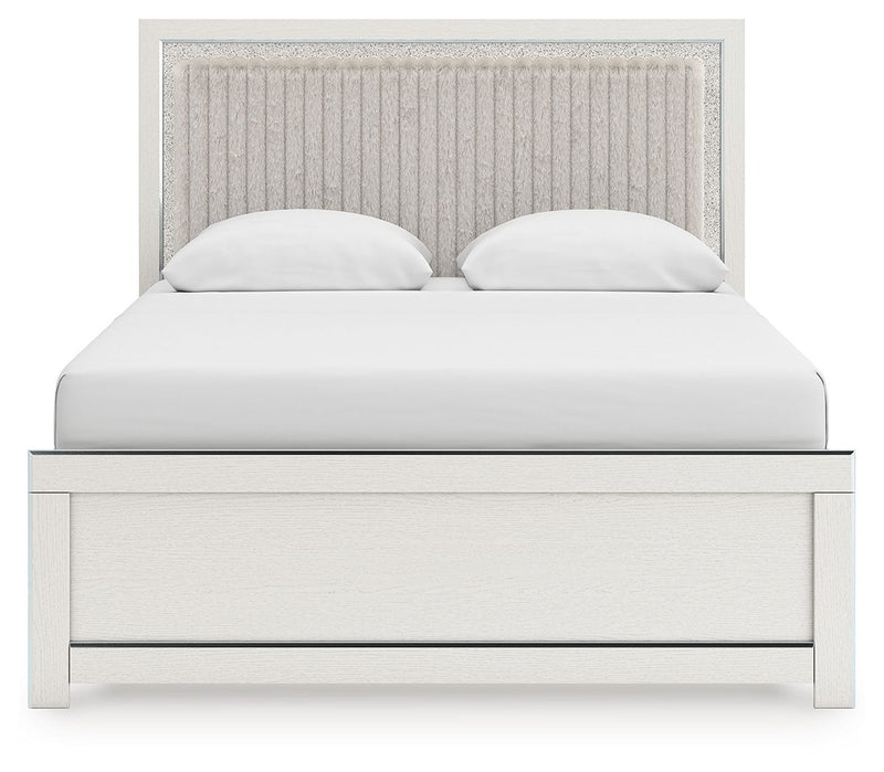 Zuraleus - Upholstered Panel Bed