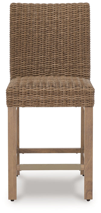Walton Bridge - Barstool (Set of 2) - Driftwood