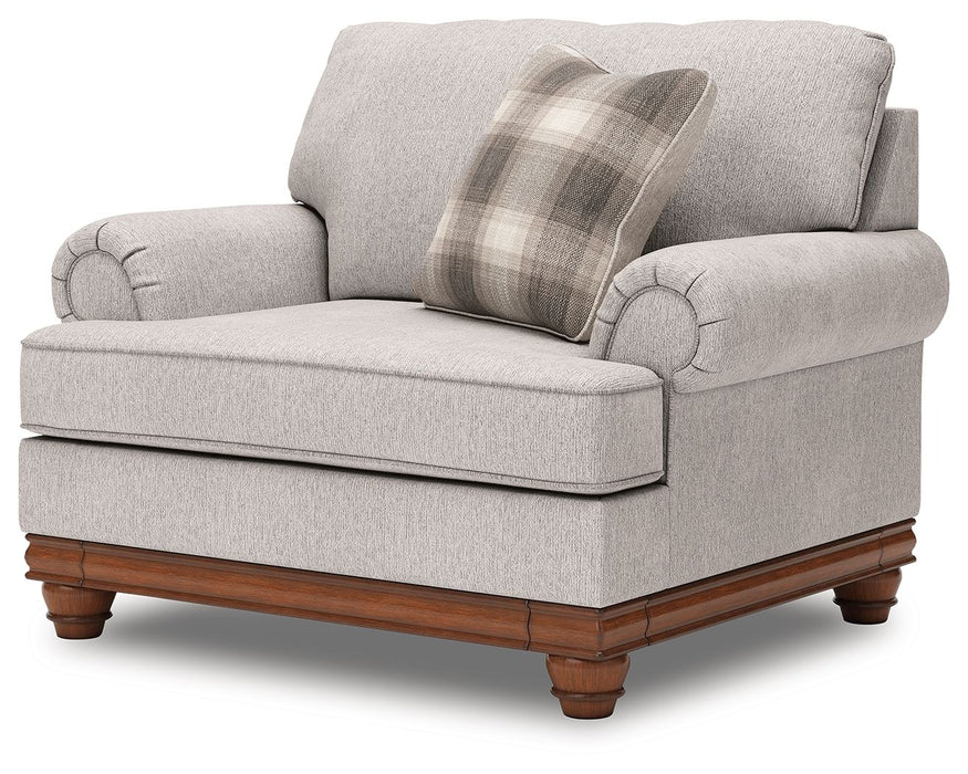 Clearbrooke - Chair And A Half - Sandstone