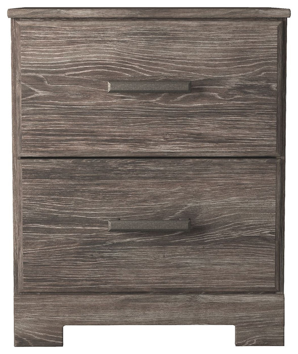 Ralinksi - Two Drawer Night Stand - Gray