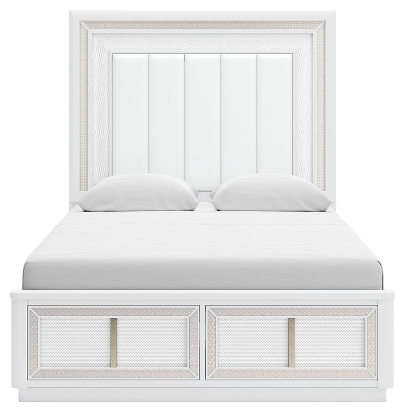 Chalanna - Upholstered Storage Bed