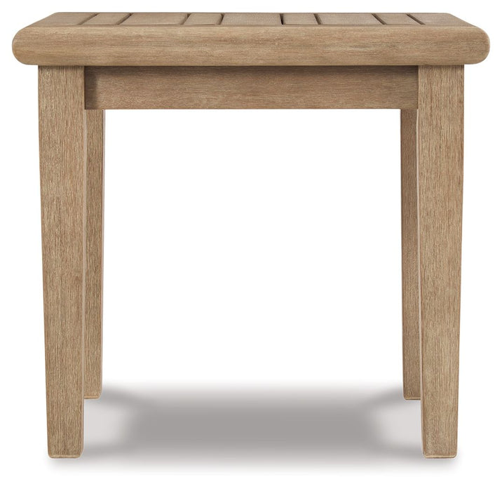 Gerianne - Square End Table - Brown