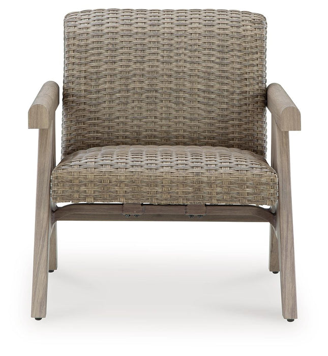 Cliff Trails - Rocking Lounge Chair - Beige